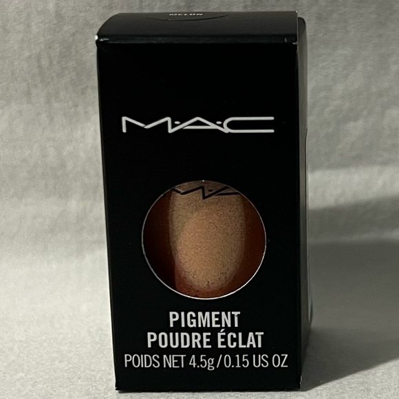 🌟NIB🌟 MAC ✨Melon✨ Loose Pigment- a Soft bright golden peach shade - Picture 8 of 8